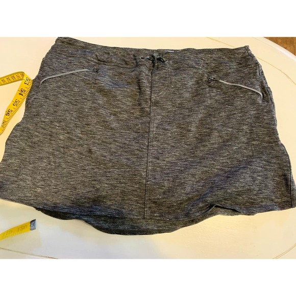 Kuhl Ladies Drawstring‎ Skort Gray Sz L - Picture 1 of 9